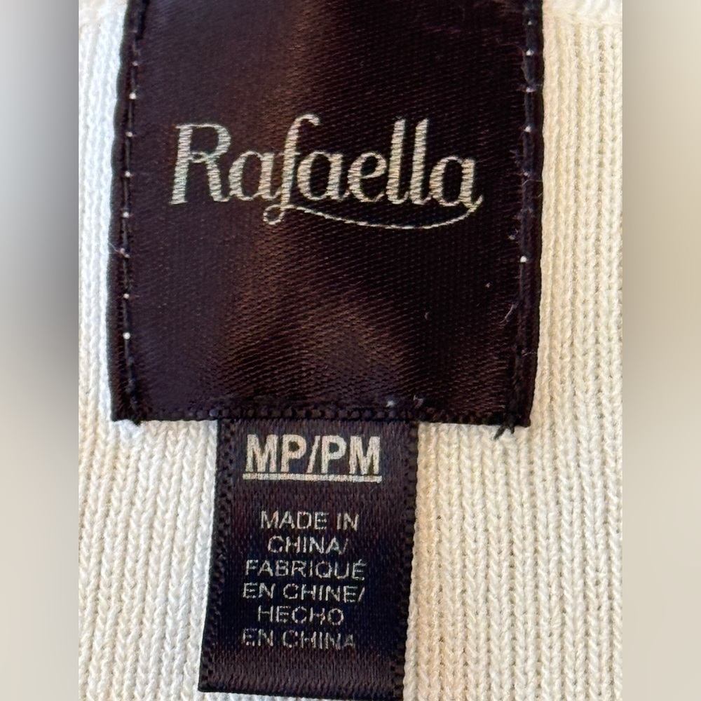 RAFAELLA striped, bell sleeve sweater;‎ MP, EUC - Picture 7 of 8